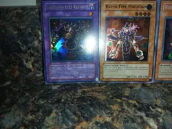 Vintage Yu-Gi-Oh Tcg Card Lot Of 4 Holos Check Photos. - Image 2