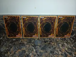 Vintage Yu-Gi-Oh Tcg Card Lot Of 4 Holos Check Photos. - Image 5