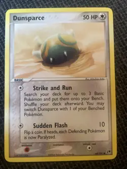 DUNSPARCE EX SANDSTORM SET POKEMON CARD 60/100 LP - Image 1