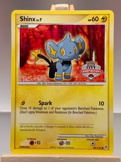 Pokemon TCG Shinx Stamp Card City Championships 98/130 Promo - Image 1