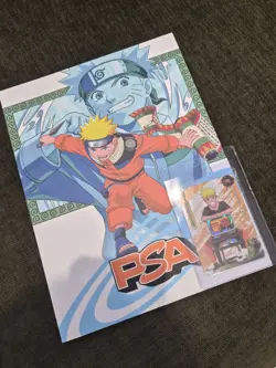 PSA Magazine x Kayou Exclusive NARUTO UZUMAKI PROMO CARD and Magazine Base Cover - Image 1