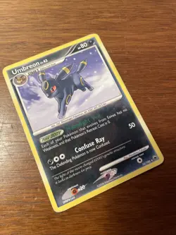 Pokemon TCG Umbreon Card 32/100 Majestic Dawn Regular Rare MP - Image 2