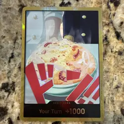 DON!! Card (Sanji) (Gold) Premium Booster -The Best- Vol. 2 Foil - Image 1