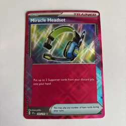 Miracle Headset (Ace Spec) 183/191 Surging Sparks Pokemon TCG Card - Image 1