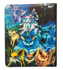 900 cards Pokemon Eevee Eeveelutions Card Binder TCG 9 Pockets 50 Sleeves Holds - Image 2