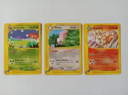 Pokemon TCG Aquapolis set of 18 cards: 3 rares and 15 commons - Image 1
