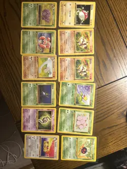 POKEMON 1st Edition 12 Card Lot Rocket Fossil Jungle Neo Rare Vintage TCG - Image 1