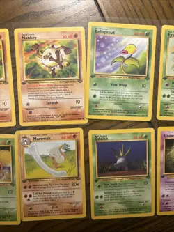 POKEMON 1st Edition 12 Card Lot Rocket Fossil Jungle Neo Rare Vintage TCG - Image 3