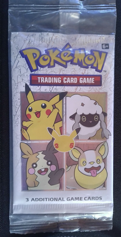 Pokemon 25th Anniversary MPG-120 Sealed New General Mills Three Additional Cards - Image 1