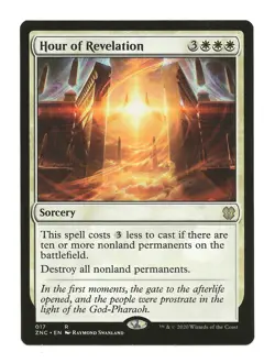 Hour of Revelation MTG Sorcery Card Zendikar Rising 1x NM Magic the Gathering - Image 1