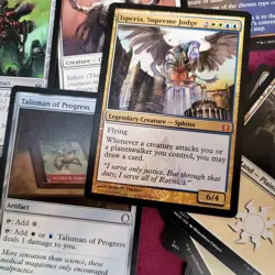 COMMANDER Magic Deck MTG - *isperia Supreme Judge Mythic POISON TOXIC INFECTS* - Image 1