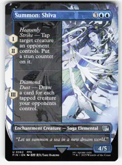 Summon: Shiva (Borderless) U FINAL FANTASY 362 NM - Image 1