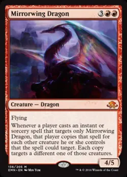 1 x Mirrorwing Dragon - Eldritch Moon - Light Play - MTG - Image 1