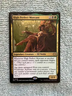 MTG High Perfect Morcant NM Lorwyn Eclipsed R 0229 ECL EDH Elf Elves - Image 1