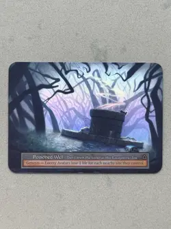 POISONED WELL ~ Exceptional Foil ~ Sorcery Contested Realms Arthurian Legends NM - Image 1