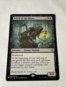 1x MTG Witch of the Moors - Jumpstart (JMP) #18 - Magic the Gathering - Image 1