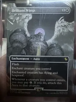 Brilliant Wings (Borderless) Commander: Final Fantasy Regular - Image 1