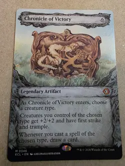 Chronicle of Victory - (Showcase) Lorwyn Eclipsed Regular - Mtg - Image 1