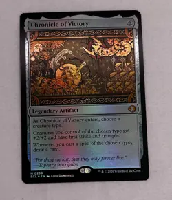 Chronicle Of Victory Foil NM English MTG Lorwyn Eclipsed - Image 1