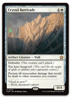 Crystal Barricade R 7 Magic The Gathering - Image 1