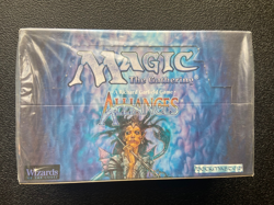 Vintage MTG Alliances booster box sealed English - Image 1