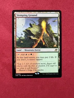 Stomping Ground - Edge Of Eternities EOE Magic The Gathering MTG #258 Rare Land - Image 1