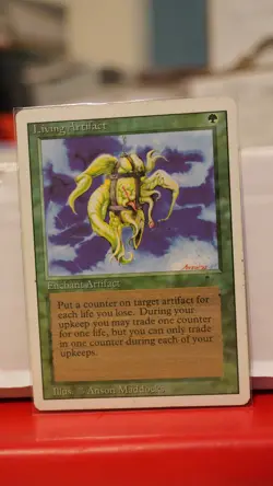 Living Artifact - Revised (3ED) 1994 - MTG Magic the Gathering - Rare - Image 1