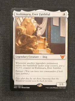 Yoshimaru, Ever Faithful Commander: Kamigawa: Neon Dynasty Regular - Image 1