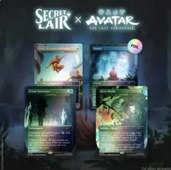 In HAND! MTG Secret Lair Avatar: Last Airbender FOIL Bundle w/Promo! Ships Now! - Image 3