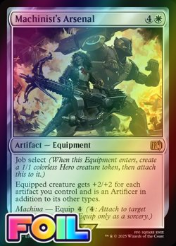 x1 Machinist's Arsenal FOIL FIN Final Fantasy MTG 23 M/NM 1x - Image 1