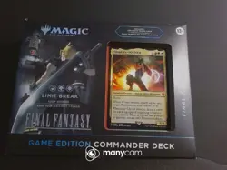 MAGIC THE GATHERING Final Fantasy VII Game Edition Commander Deck - Image 1