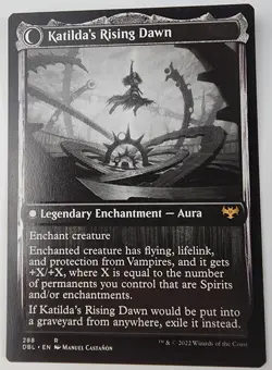 MTG Katilda, Dawnhart Martyr Katilda's Rising Dawn Innistrad: Double Feature. - Image 2