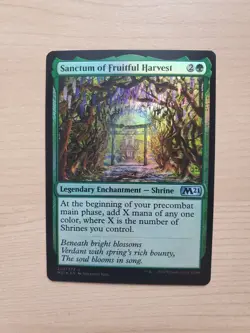 Sanctum of Fruitful Harvest - Core Set 2021 - MTG Magic - NM - Image 1