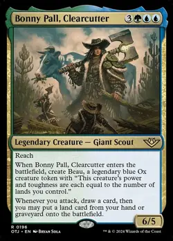 Bonny Pall, Clearcutter - 196 - Outlaws of Thunder Junction- Near Mint - MTG - Image 1