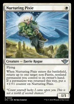 Nurturing Pixie - 20 - Outlaws of Thunder Junction- Near Mint - MTG - Image 1