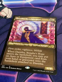 C1842 MAGIC GATHERING MTG DOMINARIA UNITED SHOWCASE DANITHA BENALIA'S HOPE #287 - Image 2