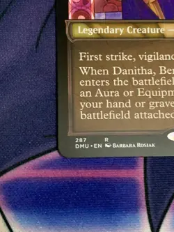 C1842 MAGIC GATHERING MTG DOMINARIA UNITED SHOWCASE DANITHA BENALIA'S HOPE #287 - Image 4