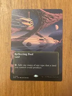MTG - Reflecting Pool - Borderless Mythic #81 Edge of Eternities: Stellar Sights - Image 1