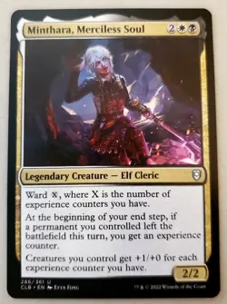 1x Minthara, Merciless Soul CLB Battle for Baldur's Gate MTG NM - Image 1