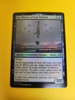 MTG Go-Shintai of Lost Wisdom Kamigawa: Neon Dynasty 055/302 Foil Uncommon - Image 2