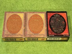 MAGIC THE GATHERING 2REVISED EMPTY STARTER DECK BOXES AND 1 DECKMASTER EMPTY BOX 742818061001 - Image 2
