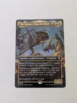 The Reaper, King No More (Borderless) Commander: Lorwyn Eclipsed Regular - Image 1