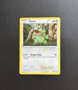 Axew - BW10 Promo Holo 2011 Black & White Pokemon Card NM - Image 1