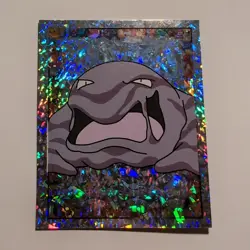 Pokemon - Muk - Topps Merlin Sticker - Series 1 - #S14/36 - Holo - 1999 - Image 1
