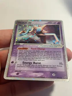 Pokemon TCG Deoxys EX Holo Rare Card Normal Forme 97/107 Light/Moderate Play - Image 2