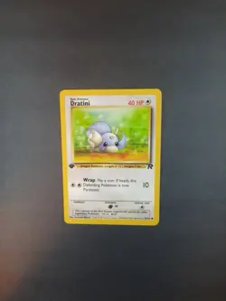 Pokemon Card TCG - Dratini 53/82 1st Edition Common - WOTC Team Rocket - Image 3