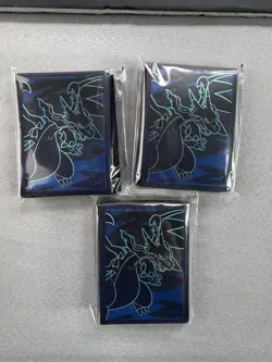 Pokemon TCG Sleeves 3 Packs Phantasmal Flames Sealed New - Image 1