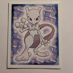 Pokemon - Mewtwo - Topps Merlin Sticker - Series 1 - #150/240 - 1999 - Image 1