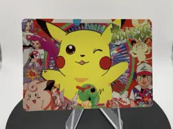 Pokemon Vintage Pocket Monsters Vending HOLO Prism Sticker 1999 Bandai Nintendo - Image 2