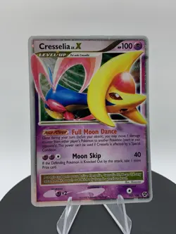 Cresselia LV. X 103/106 Great Encounters Holo Rare Pokemon 2008 MP SEE PHOTOS - Image 3